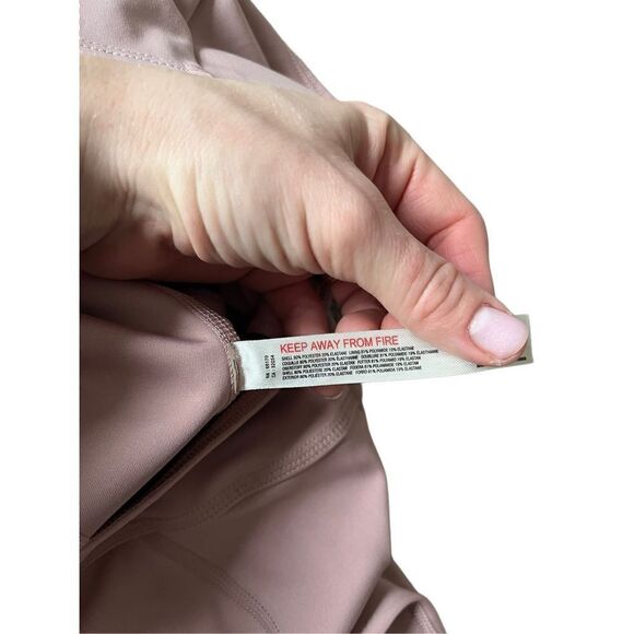 Free People Movement Back It Up Mauve Pink Athleisure Jumpsuit - Picture 13 of 13